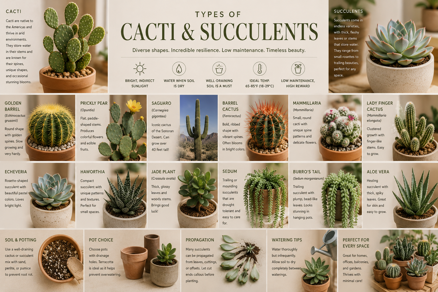 Cactus & Succulents