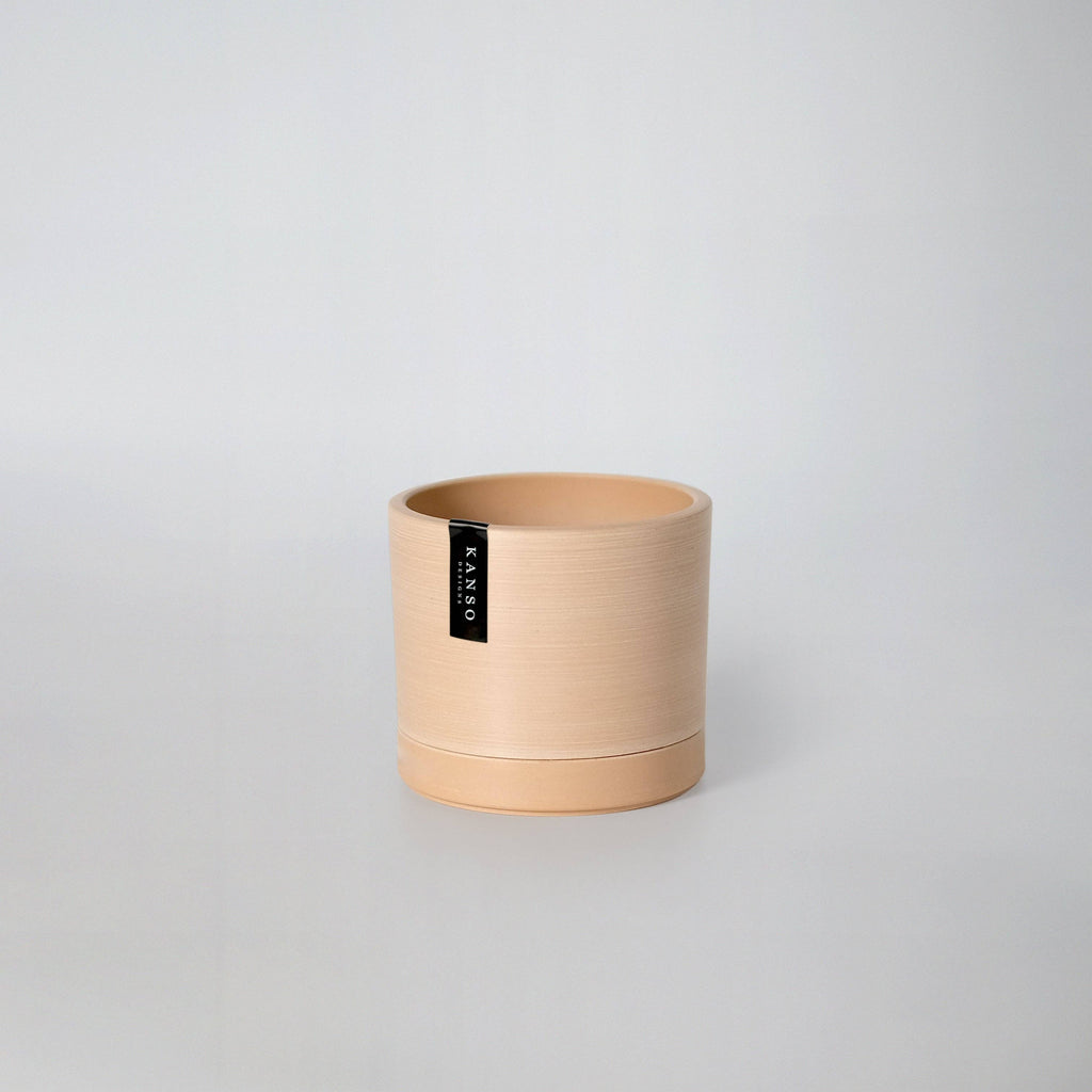 3.5" Earth Tone Mini Planters | 10 Colorways: Black