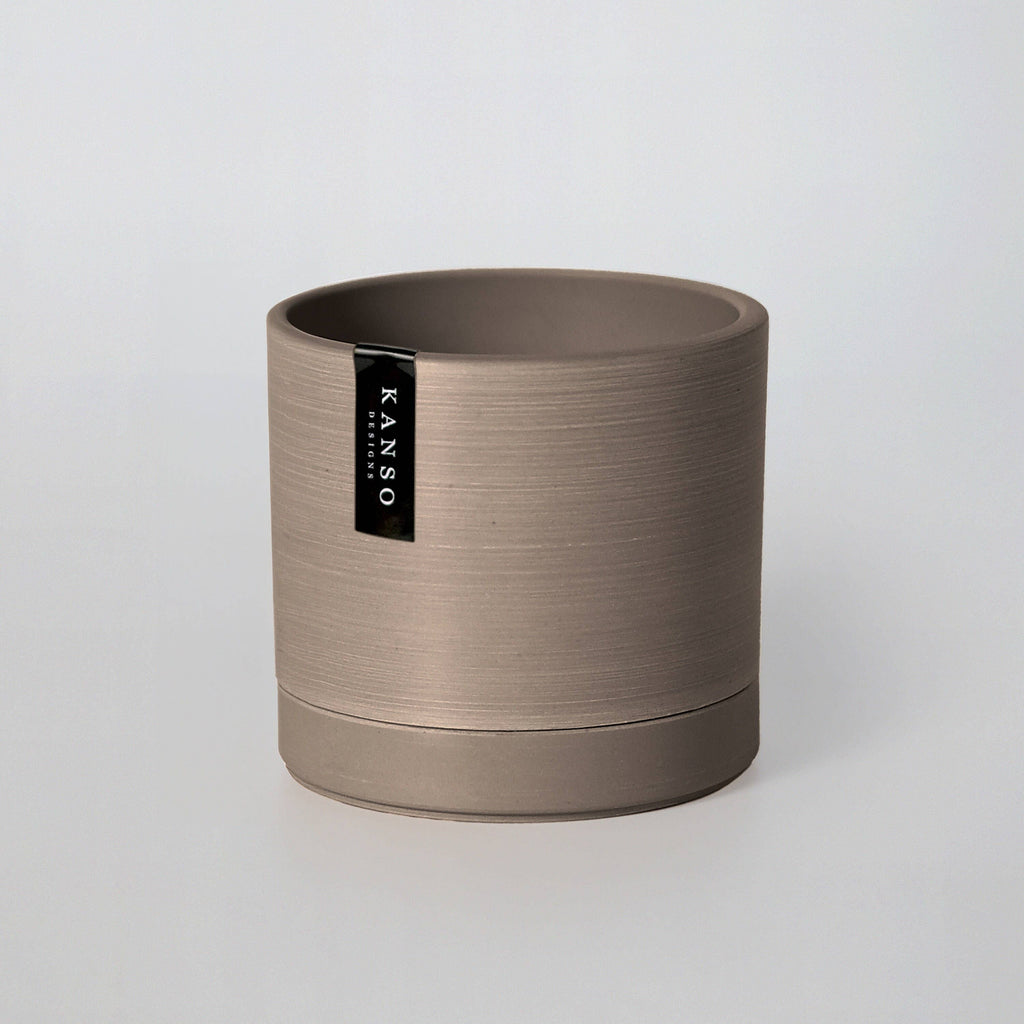3.5" Earth Tone Mini Planters | 10 Colorways: Muted Coral