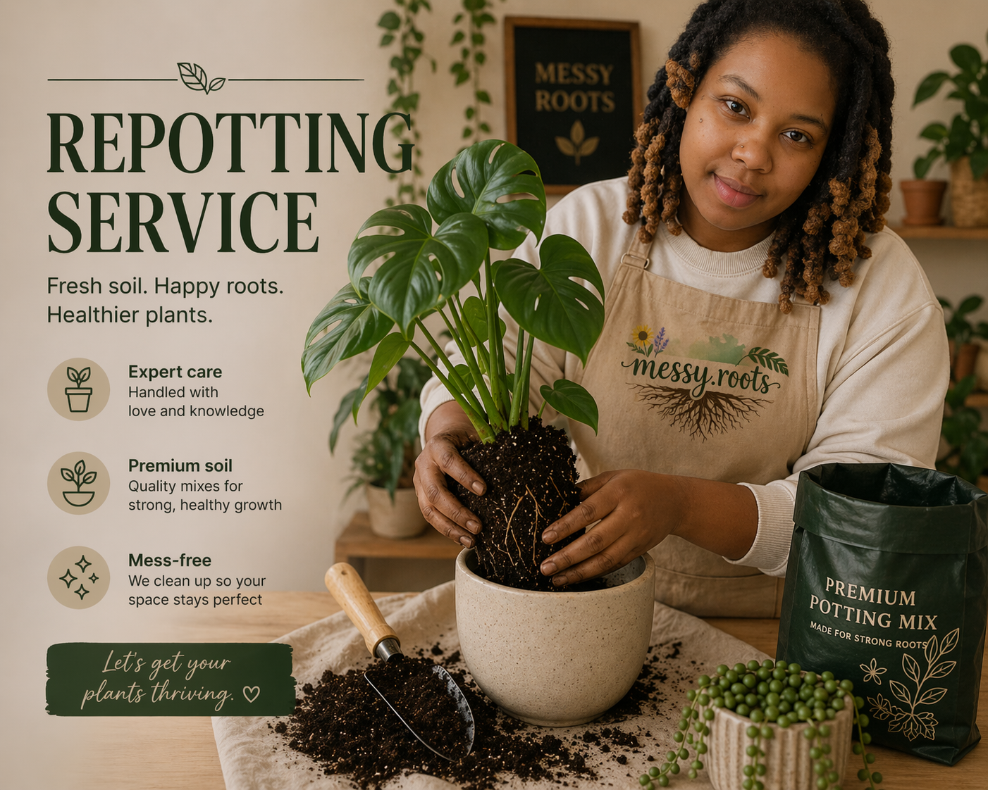 Repotting Service