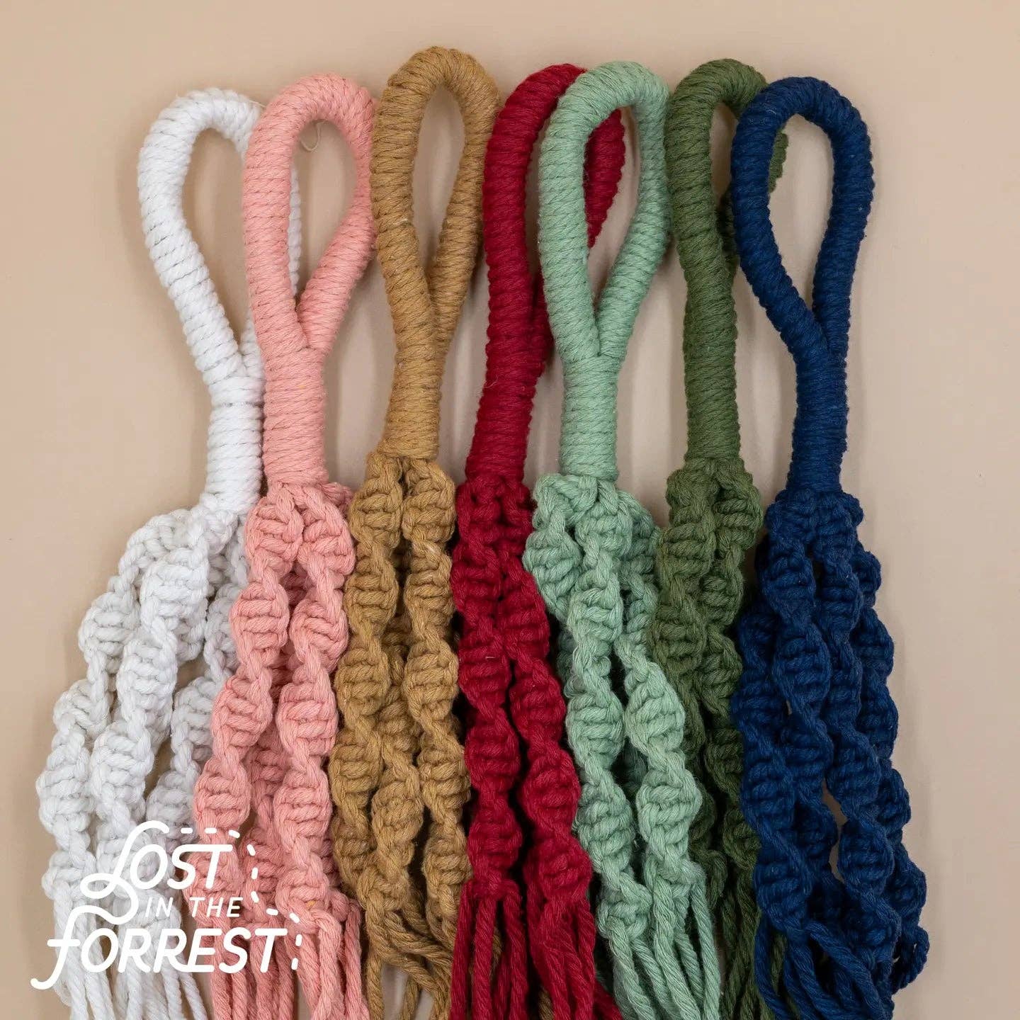 Macrame Hanger 3"
